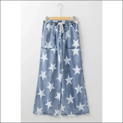Unleash your Inner Galaxy with Starry Nights High Waist Jeans! 🌌✨ - Jeans on Sale Worldwide Shipping