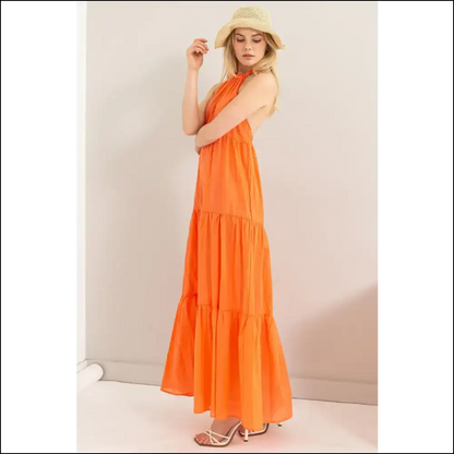 Unleash your Inner Goddess: Needful Things Halter Neck Maxi Dress Magic✨ - Cover-ups Swimwear on Sale Worldwide Shipping