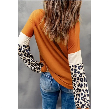 Unleash your Inner Wild Child with Needful Things Chic Leopard Long Sleeve 🐆✨ - Sweatshirts & Hoodies on Sale Worldwide Shipping