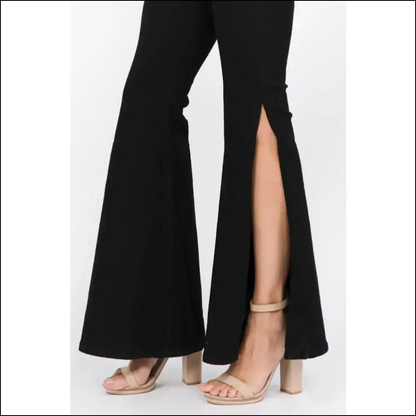Unleash your Sass with Needful Things’ American Bazi Slit Flare Jeans! - Jeans on Sale Worldwide Shipping