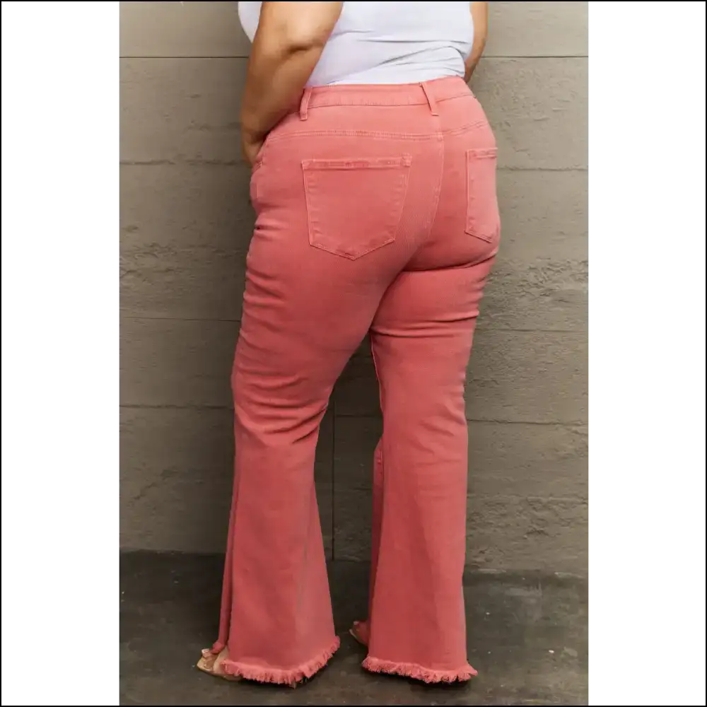 Unlock your Sass with Risen Bailey High Waist Flares – Ready to Slay! 😂👖 - Jeans on Sale Worldwide Shipping