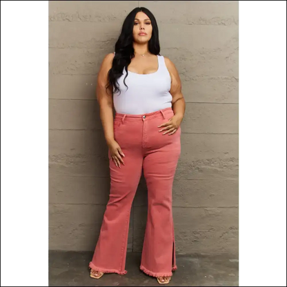 Unlock your Sass with Risen Bailey High Waist Flares – Ready to Slay! 😂👖 - Jeans on Sale Worldwide Shipping