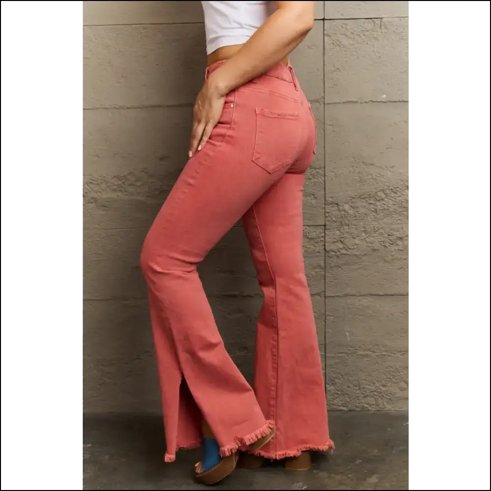 Unlock your Sass with Risen Bailey High Waist Flares – Ready to Slay! 😂👖 - Jeans on Sale Worldwide Shipping