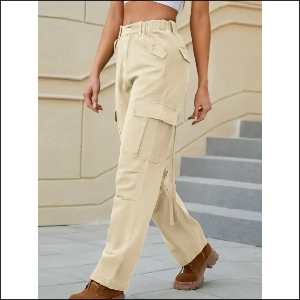 Unstoppable in Pocketed Straight Jeans: Needful Things for the Fiercely Fabulous! 👖💁‍♀️ - Jeans on Sale Worldwide Shipping