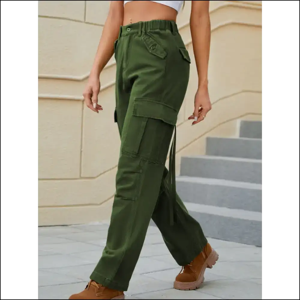Unstoppable in Pocketed Straight Jeans: Needful Things for the Fiercely Fabulous! 👖💁‍♀️ - Jeans on Sale Worldwide Shipping