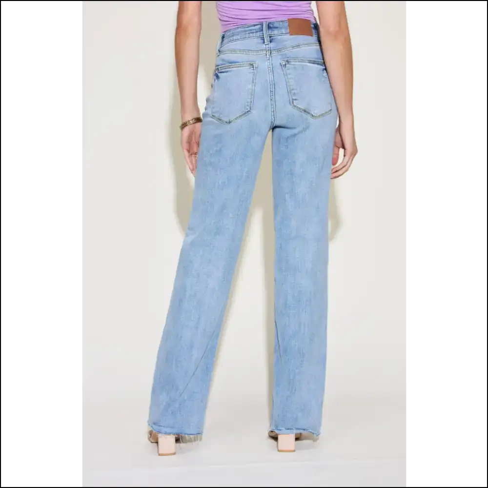 Waistband Straight Jeans that Make your Comfort Dreams Come True 🎉 - on Sale Worldwide Shipping
