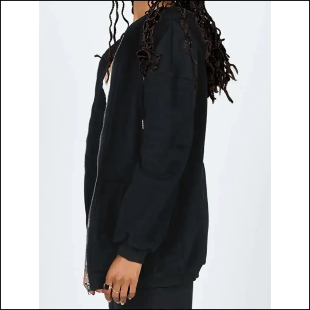 When Life Gets Tough Look Chic in our Zip-up Drawstring Hoodie! 😄✨ - Sweatshirts & Hoodies on Sale Worldwide Shipping