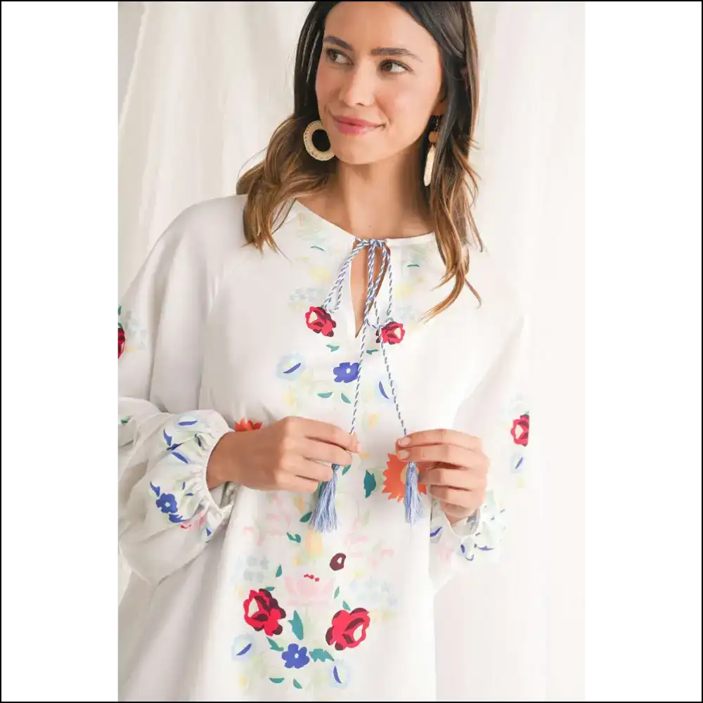 White Boho Floral Mini Dress: so Cute It’s Practically Illegal 😇 - Short Dresses on Sale Worldwide Shipping