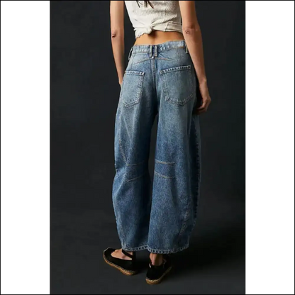 Wide Leg Jeans: Because Life is too Short for Narrow Decisions 😂👖 - Jeans on Sale Worldwide Shipping