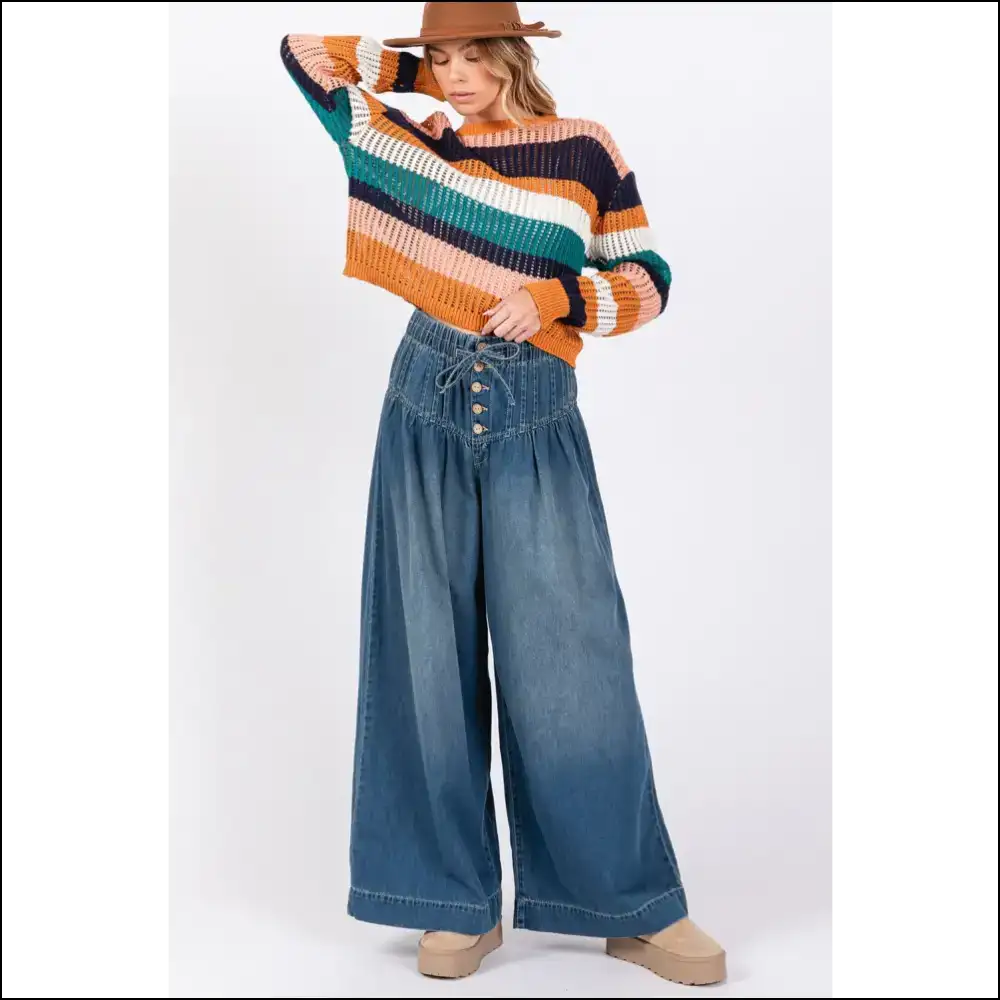 Wide Leg Jeans: Comfort so Good Pants are Jealous! 😂 | Needful Things - Jeans on Sale Worldwide Shipping