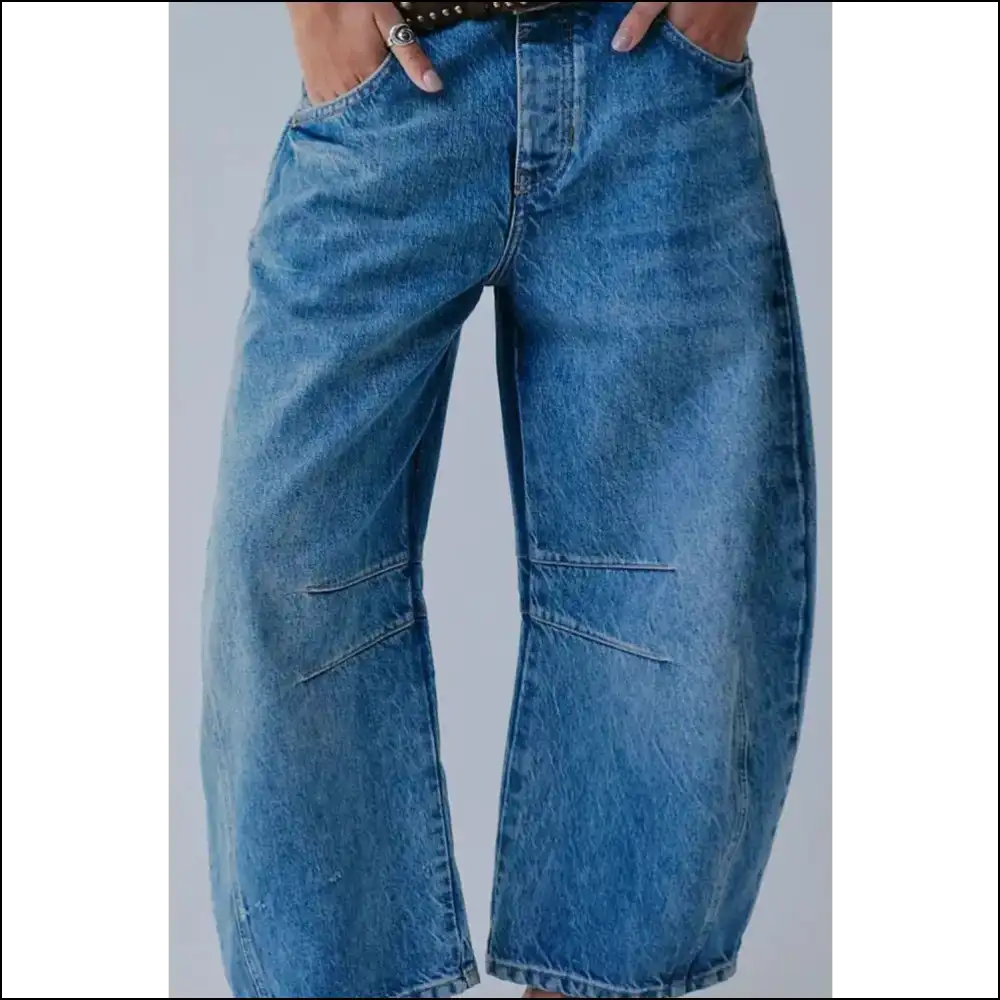 Wide Leg Jeans: for when you Want to Look Chic and Hide Snacks 🍕✨ - Jeans on Sale Worldwide Shipping