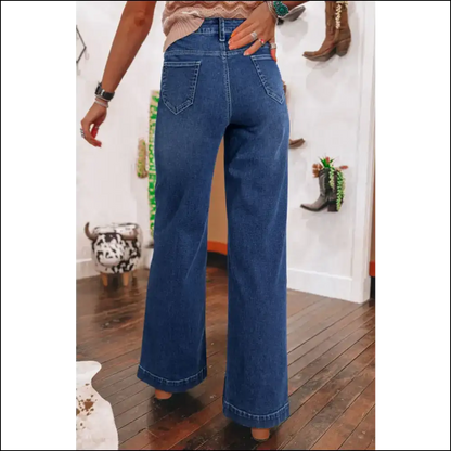 Wide Leg Jeans for when you Want to Look Hot but Feel Like Pjs 🔥 - on Sale Worldwide Shipping