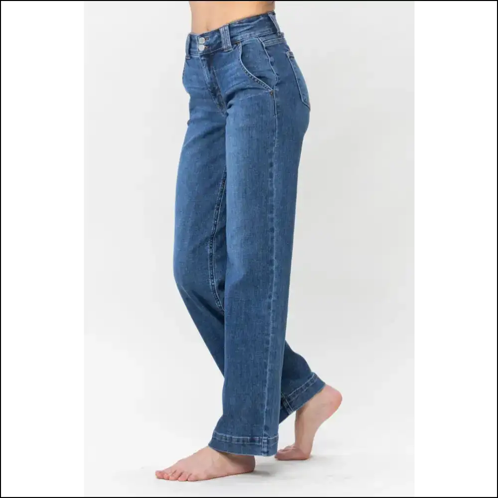 Wide Leg Jeans for when your Personality Needs More Room! 😂👖 - on Sale Worldwide Shipping