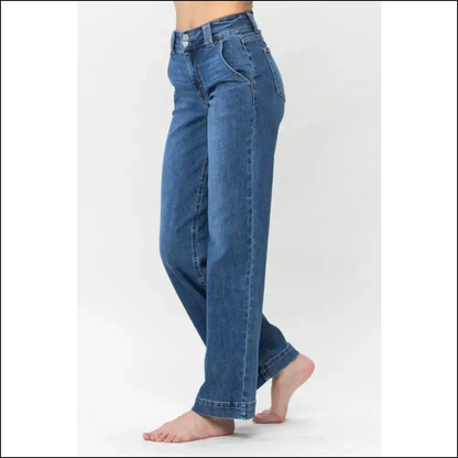Wide Leg Jeans for when your Personality Needs More Room! 😂👖 - on Sale Worldwide Shipping