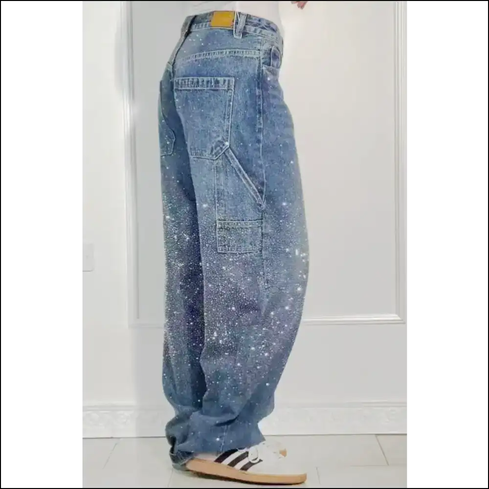 Wide Leg Jeans: Great for Strutting & Avoiding the Gym! 💃✨ Needful Things - Jeans on Sale Worldwide Shipping