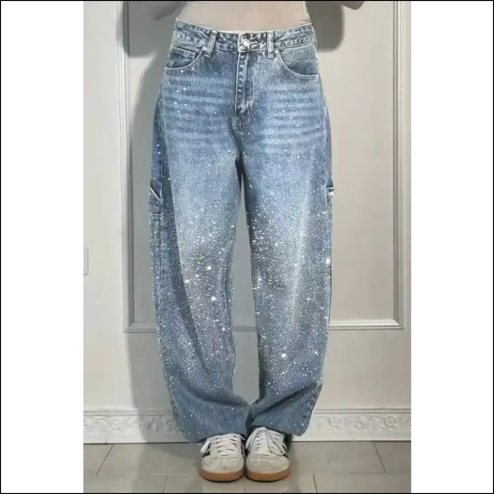 Wide Leg Jeans: Great for Strutting & Avoiding the Gym! 💃✨ Needful Things - Light / s - Jeans on Sale Worldwide Shipping