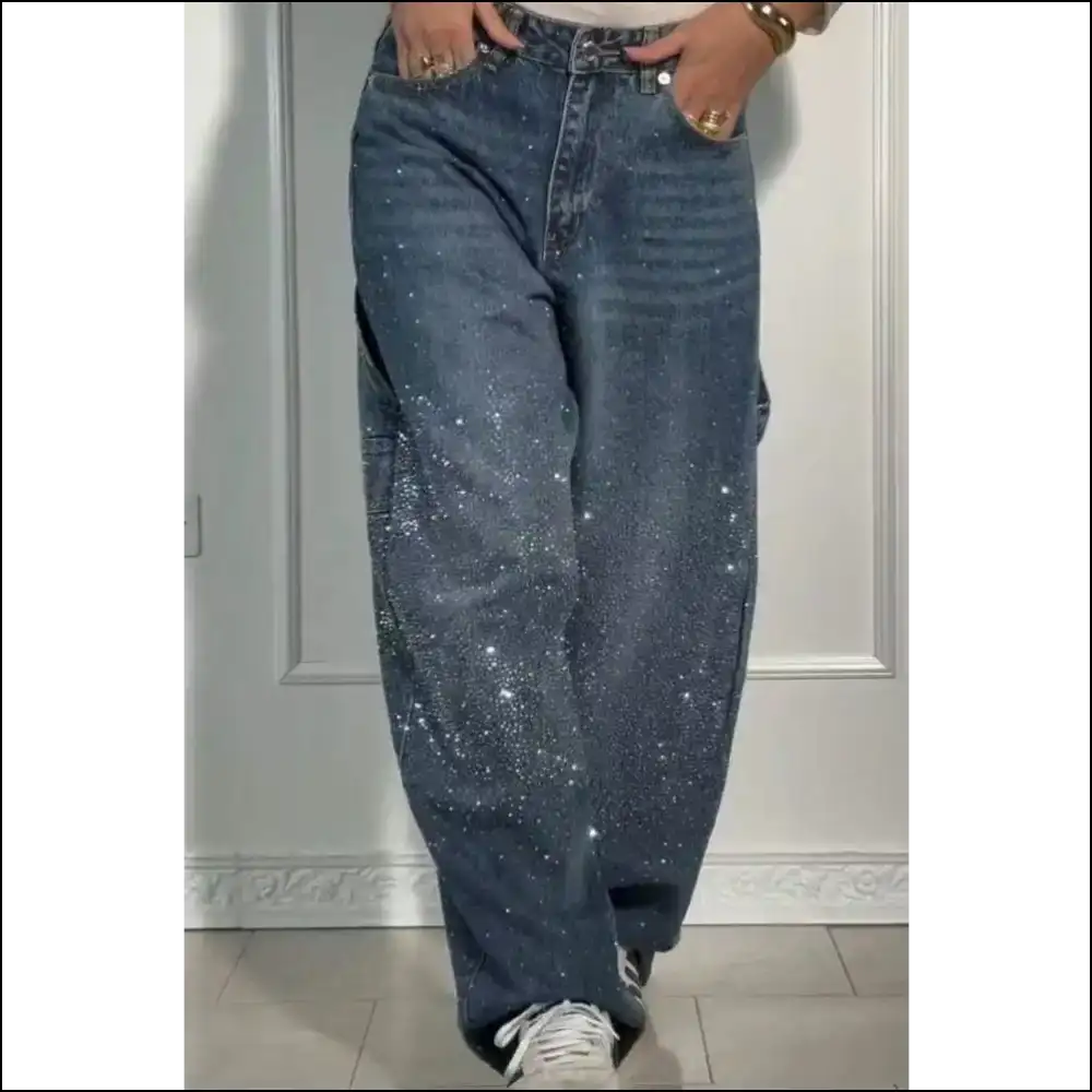 Wide Leg Jeans: Great for Strutting & Avoiding the Gym! 💃✨ Needful Things - Jeans on Sale Worldwide Shipping