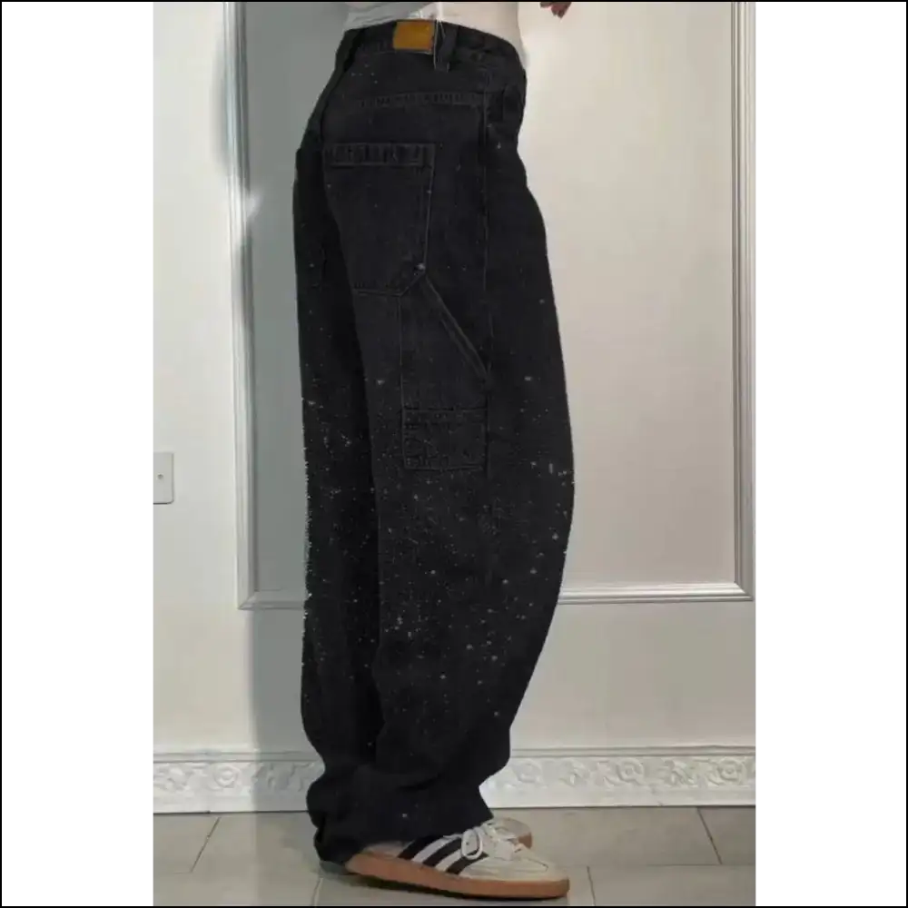Wide Leg Jeans: Great for Strutting & Avoiding the Gym! 💃✨ Needful Things - Jeans on Sale Worldwide Shipping