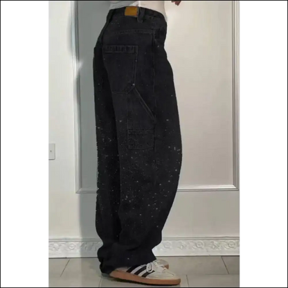 Wide Leg Jeans: Great for Strutting & Avoiding the Gym! 💃✨ Needful Things - Jeans on Sale Worldwide Shipping