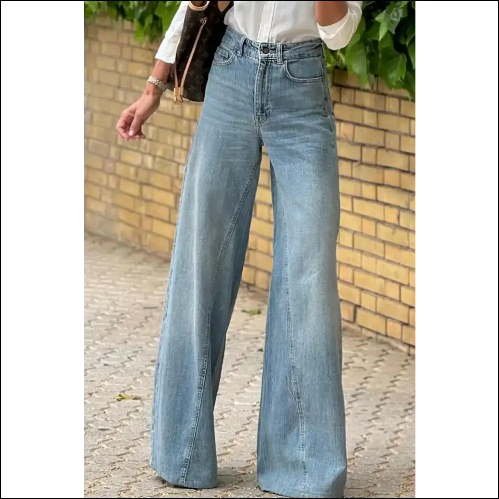 Wide Leg Jeans: where Comfort Meets Catwalk – Strut Like no One’s Watching! - Jeans on Sale Worldwide Shipping