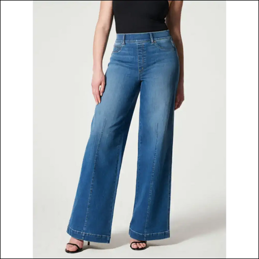 Wide Leg Long Jeans: Because your Legs Deserve a Standing Ovation! - Medium / l - Jeans on Sale Worldwide Shipping