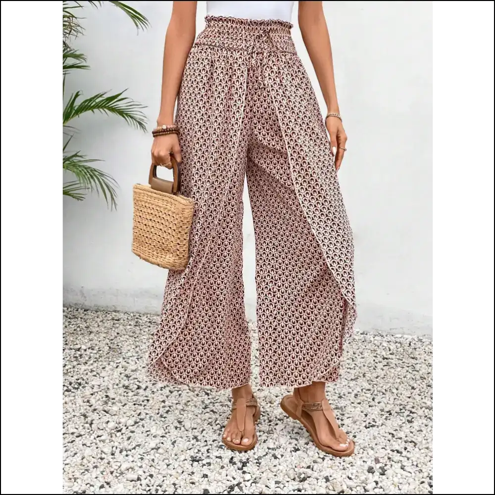 Wide Leg Pants: so Comfy Youll Never Wear Real Pants 🌸 Needful Things - Red / s - on Sale Worldwide Shipping