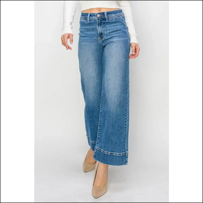 Wide Leg Wonders: Jeans that Make your Legs Look Like They’ve Won the Lottery! 🎉👖 - on Sale Worldwide Shipping