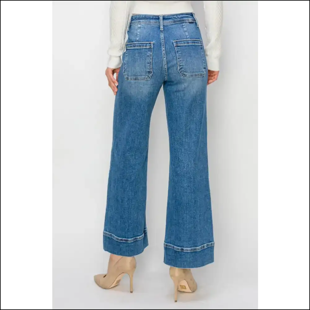Wide Leg Wonders: Jeans that Make your Legs Look Like They’ve Won the Lottery! 🎉👖 - on Sale Worldwide Shipping