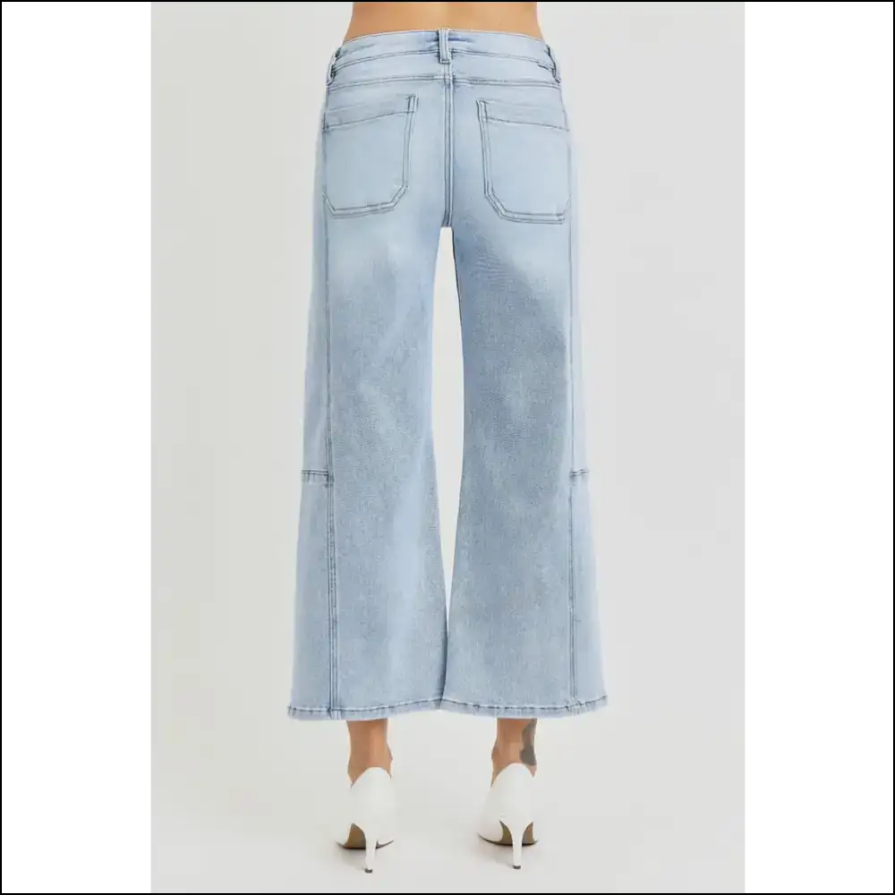 Wide Leg Wonders: where Chic High Rise Meets Comfort & Laughs at Life! 😂👖 - Jeans on Sale Worldwide Shipping
