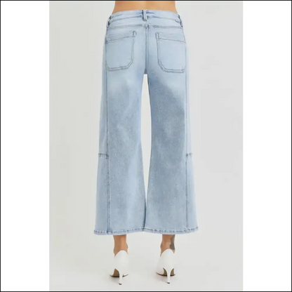 Wide Leg Wonders: where Chic High Rise Meets Comfort & Laughs at Life! 😂👖 - Jeans on Sale Worldwide Shipping