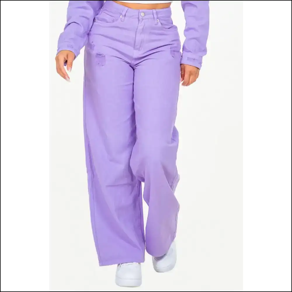 Widen your Horizons with American Bazi Wide Leg Jeans: Fab & Fearless! - Jeans on Sale Worldwide Shipping