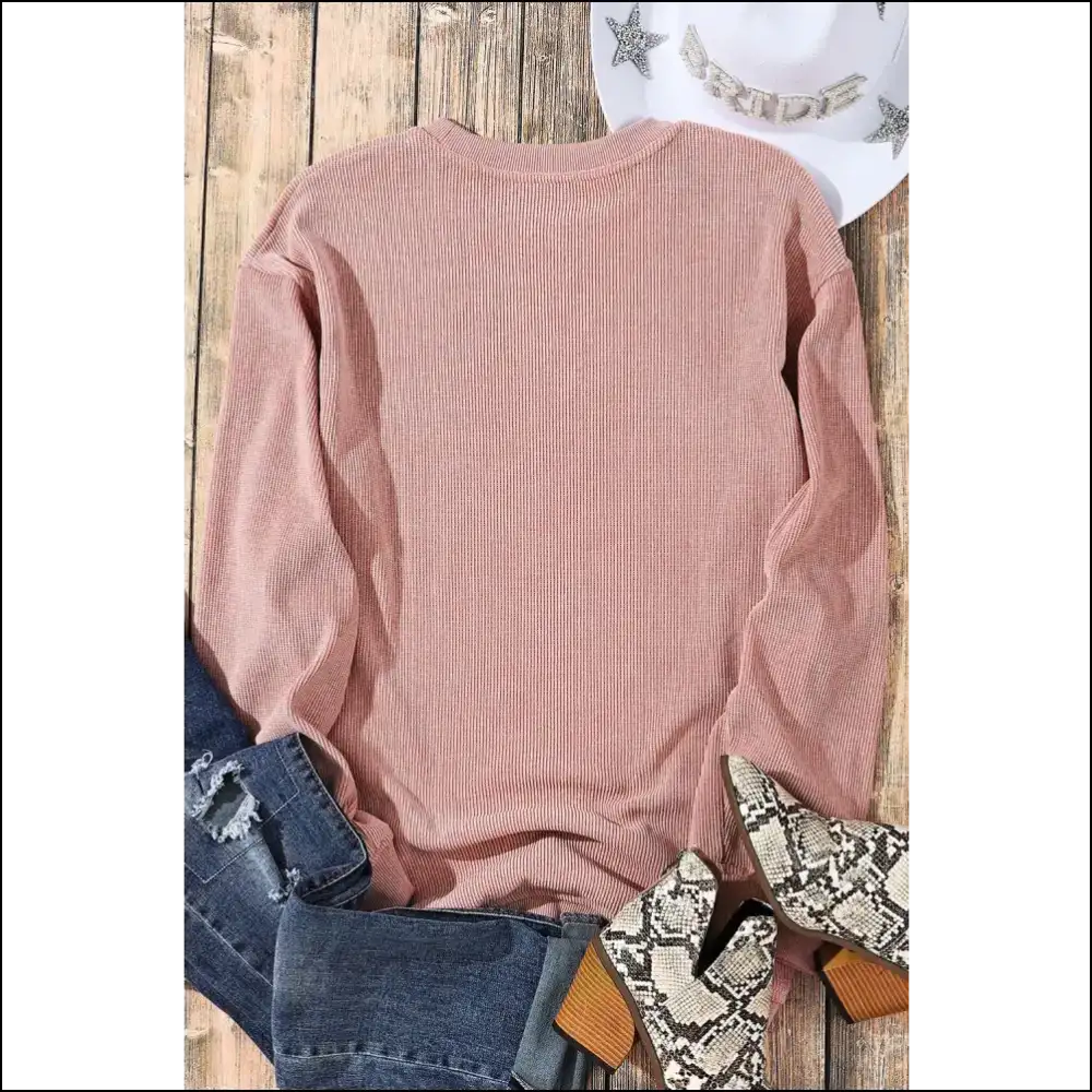 Wine Never Broke my Heart Round Neck Sweatshirt - Sweatshirts & Hoodies on Sale Worldwide Shipping