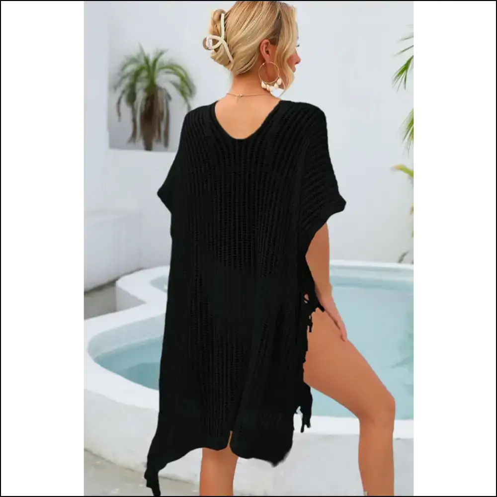 Wings Fringe Trim: Because Every Angel Deserves a Spotlight Moment 😇✨ - Cover-ups Swimwear on Sale Worldwide Shipping