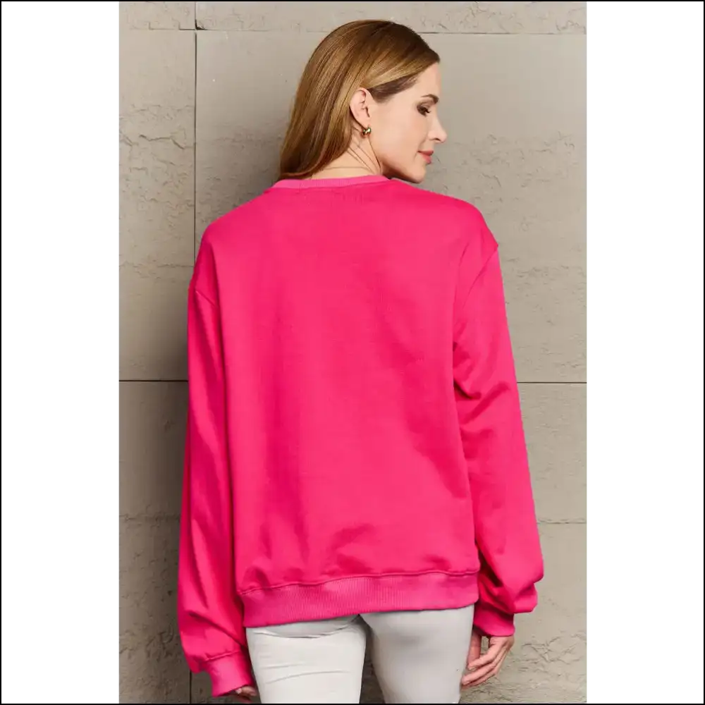 Wishing for a Snow Day Round Neck Sweatshirt - Sweatshirts & Hoodies on Sale Worldwide Shipping