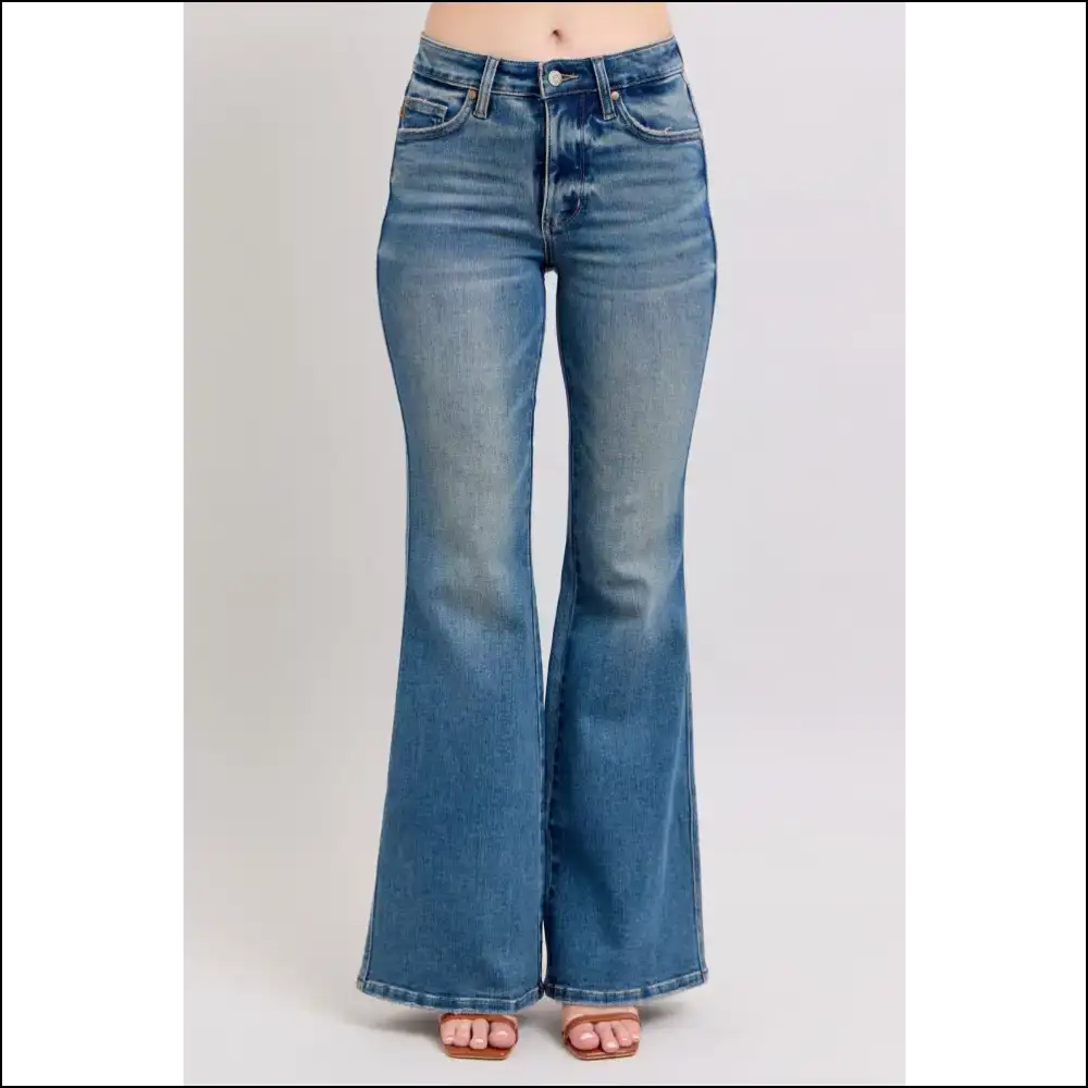 Your Tummy’s New Best Friend: Vintage Wash Jeans for Queen Vibes 👑🍑 - Medium / 0/24 - on Sale Worldwide Shipping