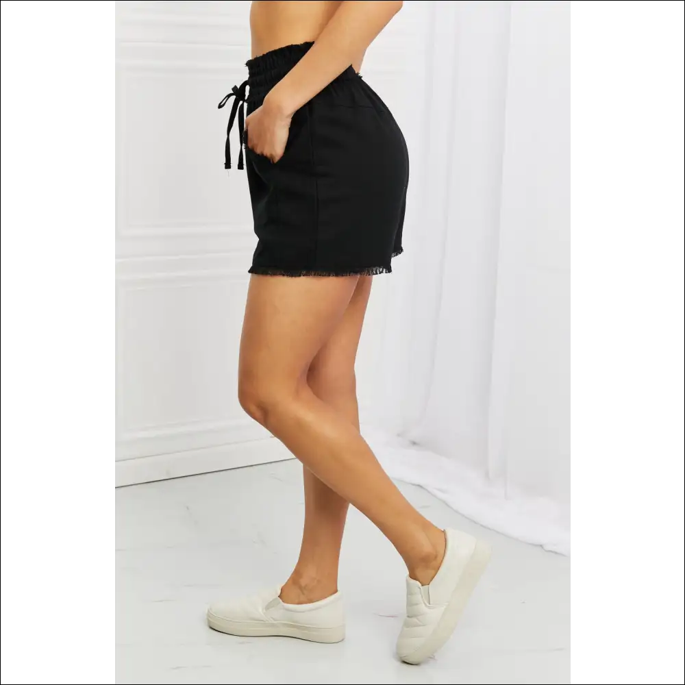 Zenana Seaside Linen Shorts for Women - on Sale Worldwide Shipping