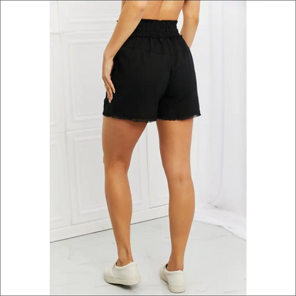 Zenana Seaside Linen Shorts for Women - on Sale Worldwide Shipping